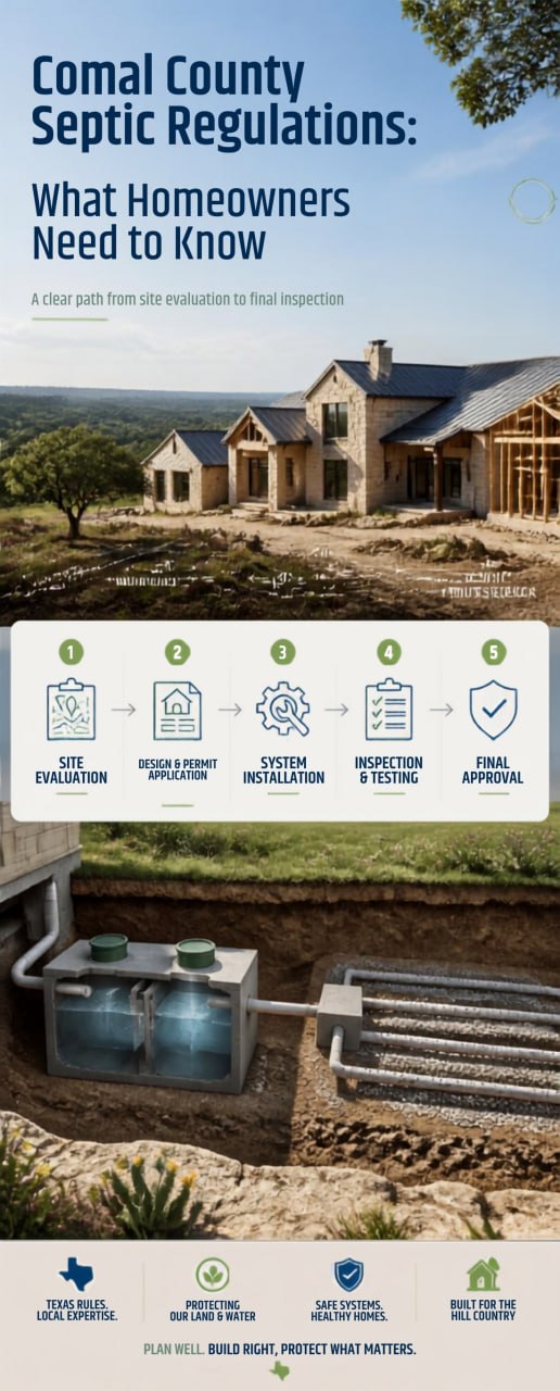 Comal County Septic Regulations: What Homeowners Need to Know