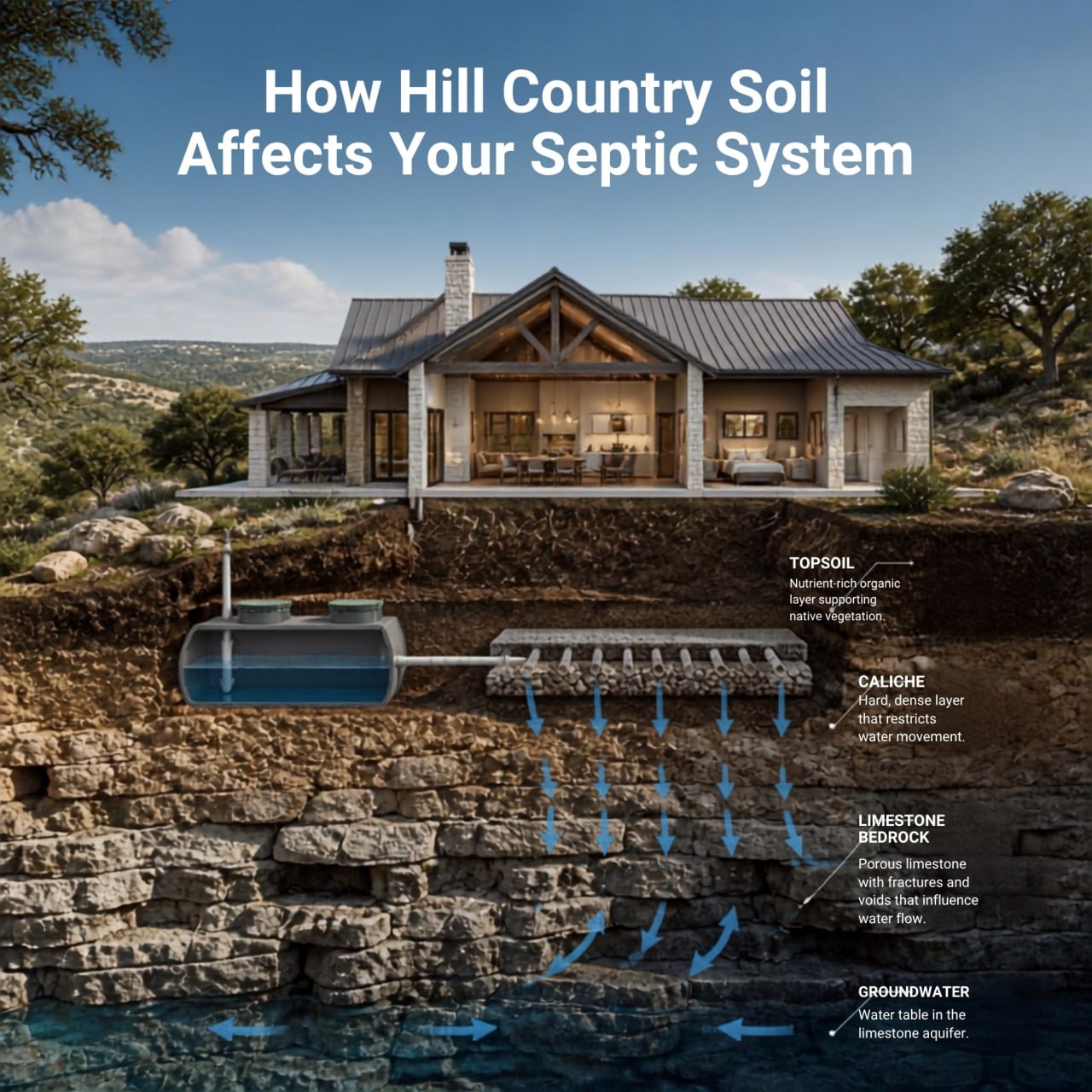 Hill Country Soil Conditions & Your Septic System