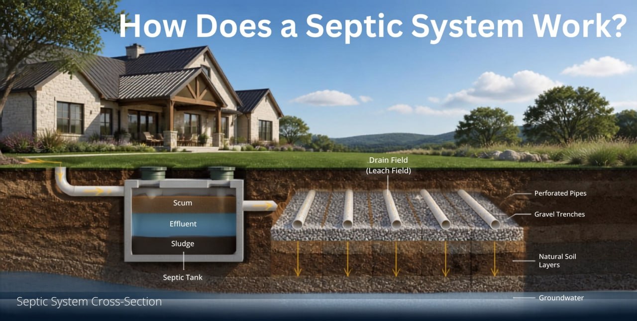 How Does a Septic System Work?